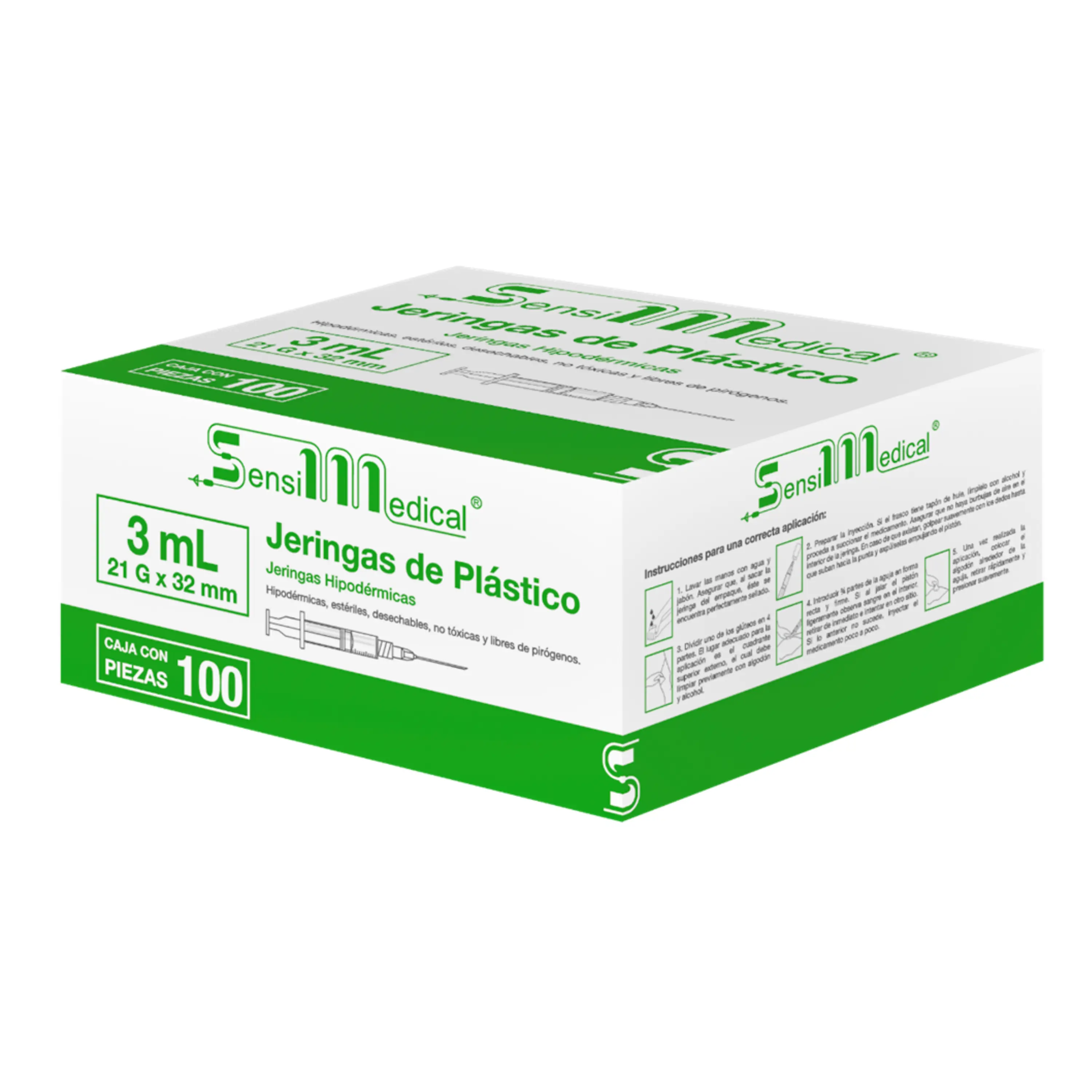 JERINGA VERDE 3ML