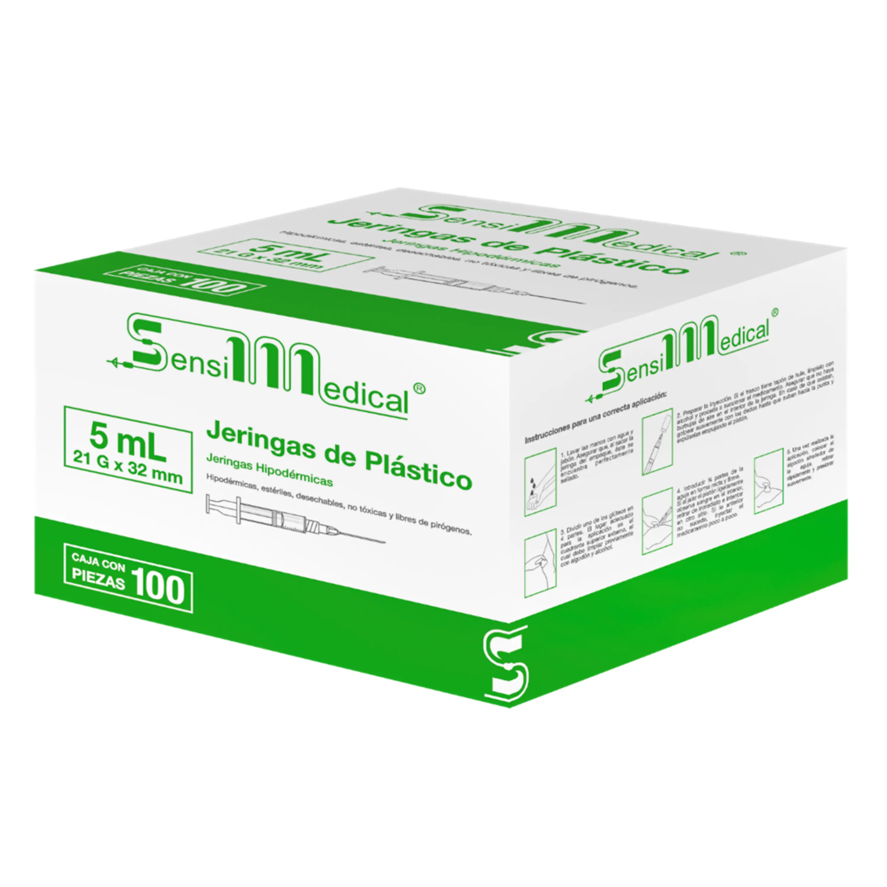 JERINGA VERDE 5ML