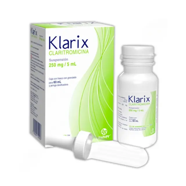 KLARIX 250MG/ SUSP 60ML