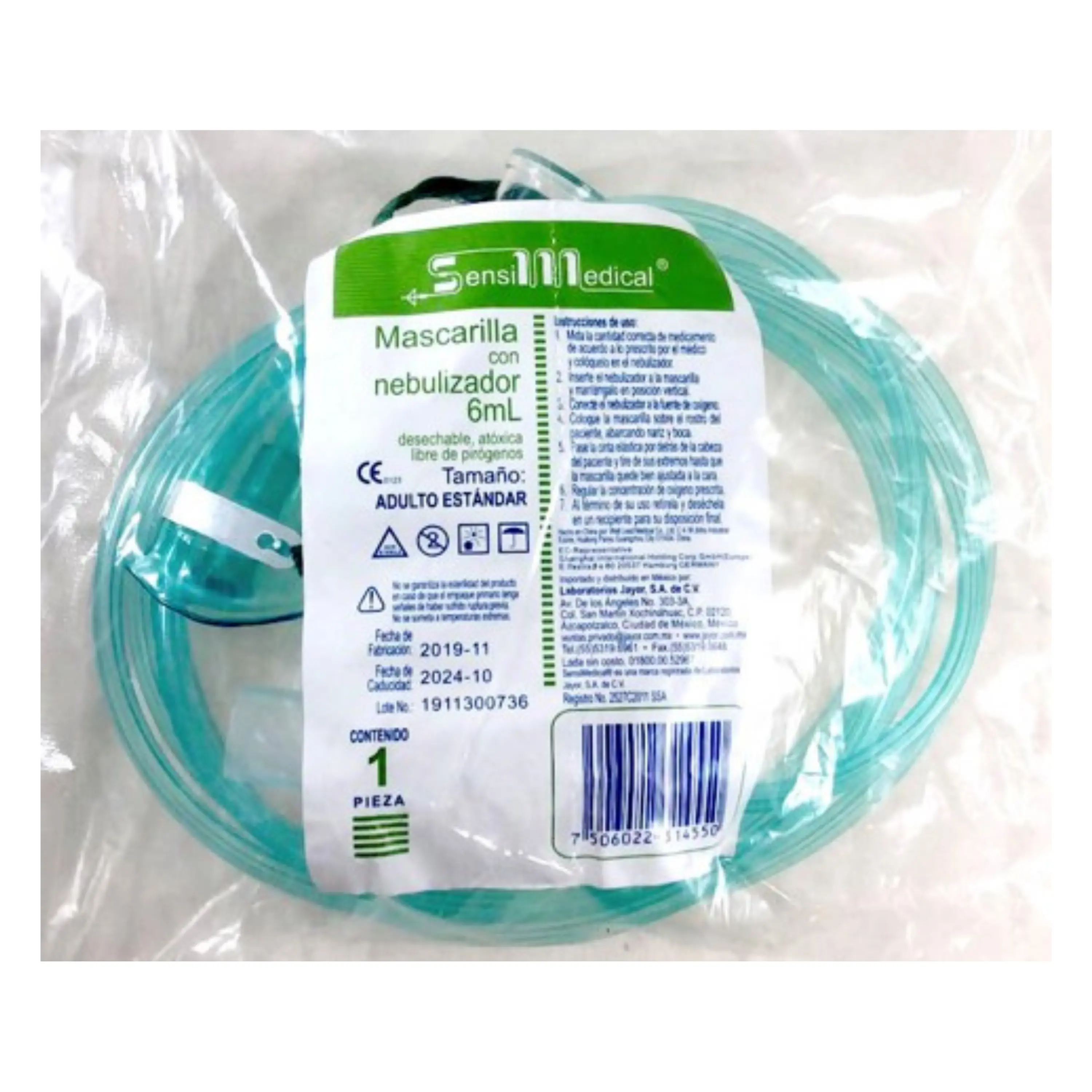 MASCARILLA P/NEBULIZADOR ADULTO