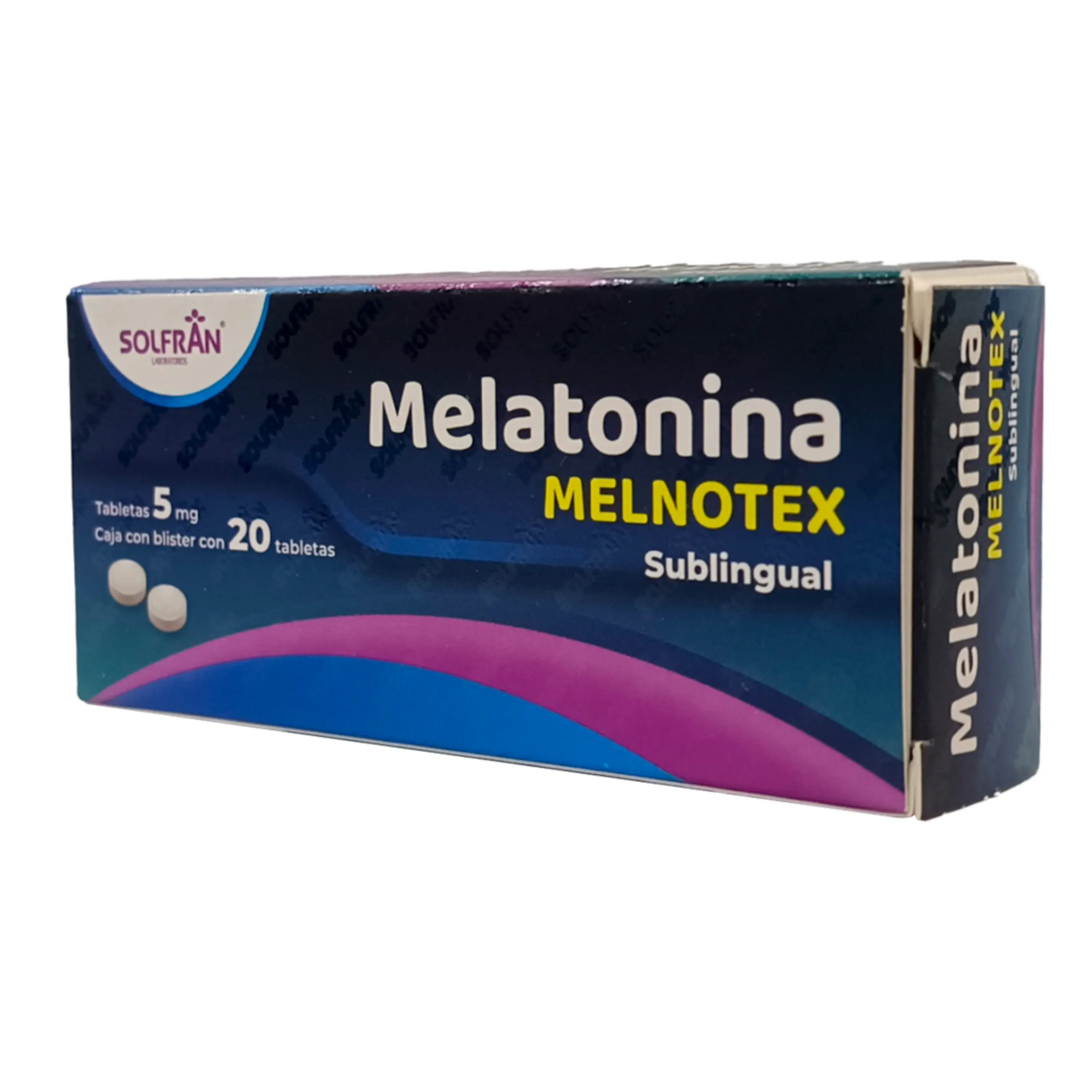 MELNOTEX SUBLINGÜAL 5MG