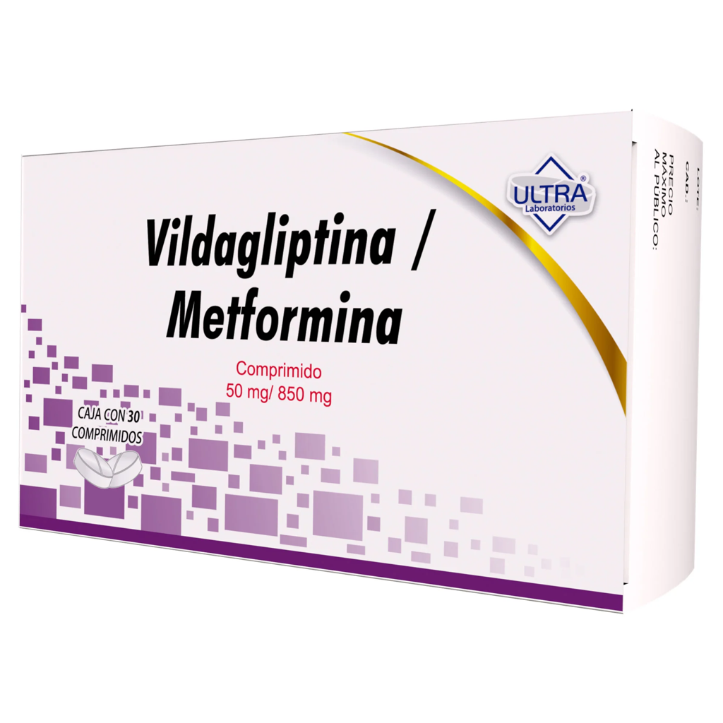METFORMINA/VILDAGILPTINA 850/50MG COM