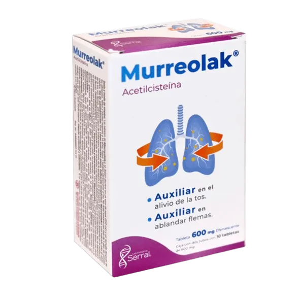 MURREOLAK 600MG 2 EFE C/U