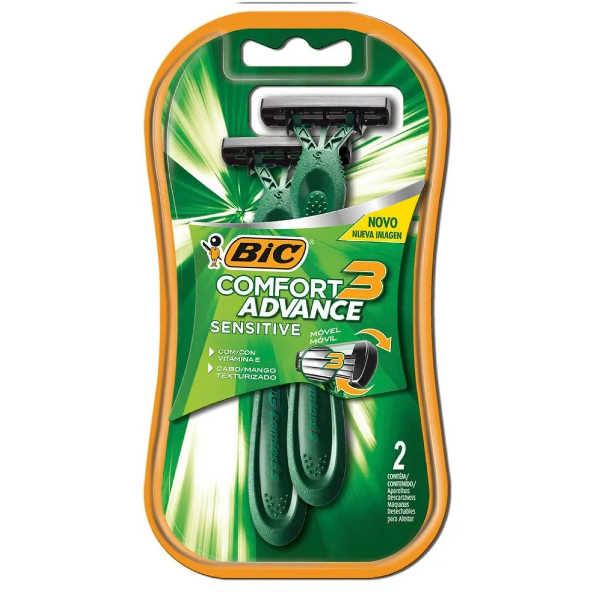 RASTRILLO BIC COMFORT 3 ADVANCE SENSITIVE