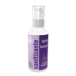 SANITIZANTE P/MANOS C/ACEITE ESENCIAL LAVANDA
