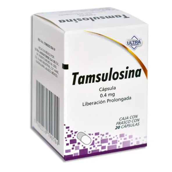 TAMSULOSINA 0.4 MG LP (ULTRA)