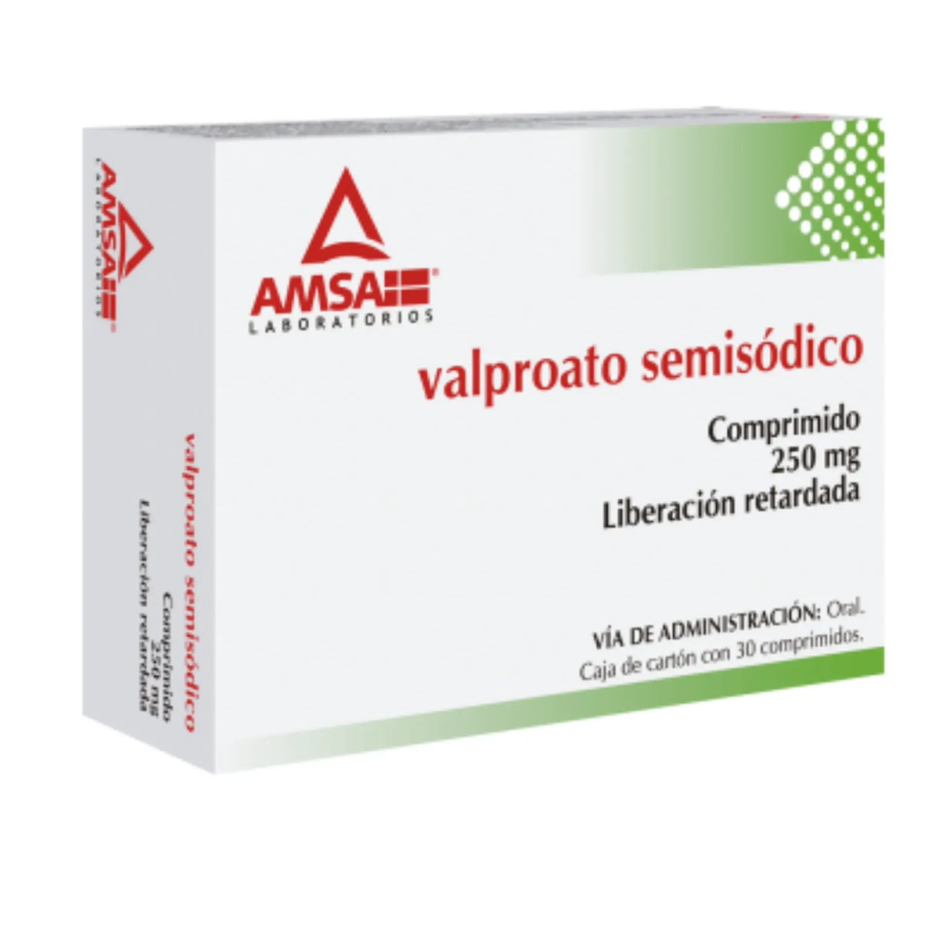 VALPROATO SEMISÓDICO LR 250MG CPR