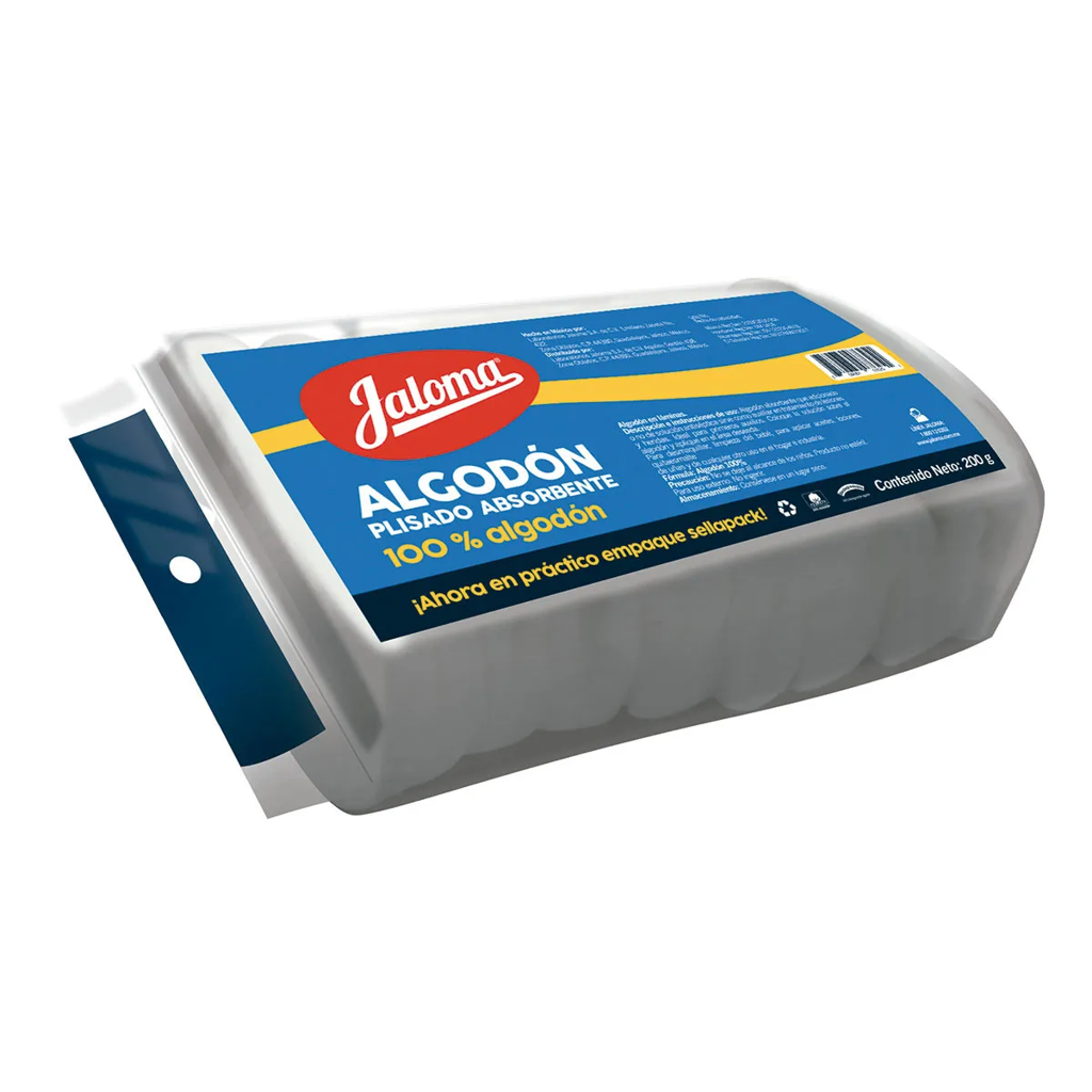 ALGODON ABSORBENTE PLISADO C/200 G