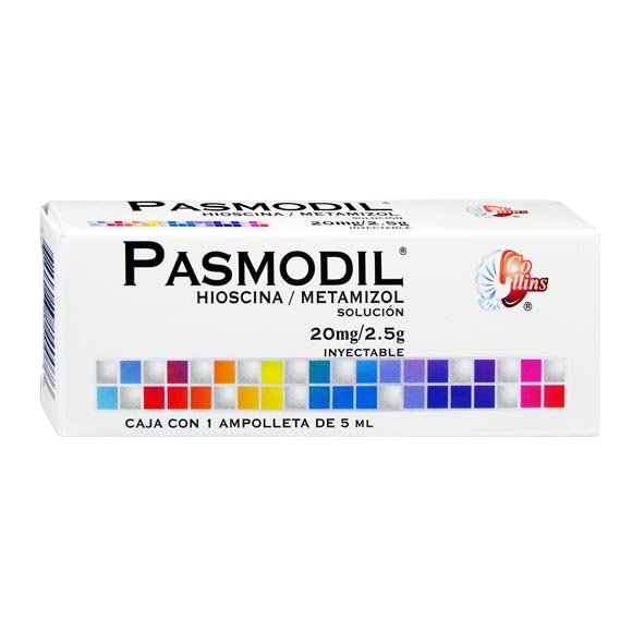 PASMODIL 20 MG/2.5 G DE 5ML