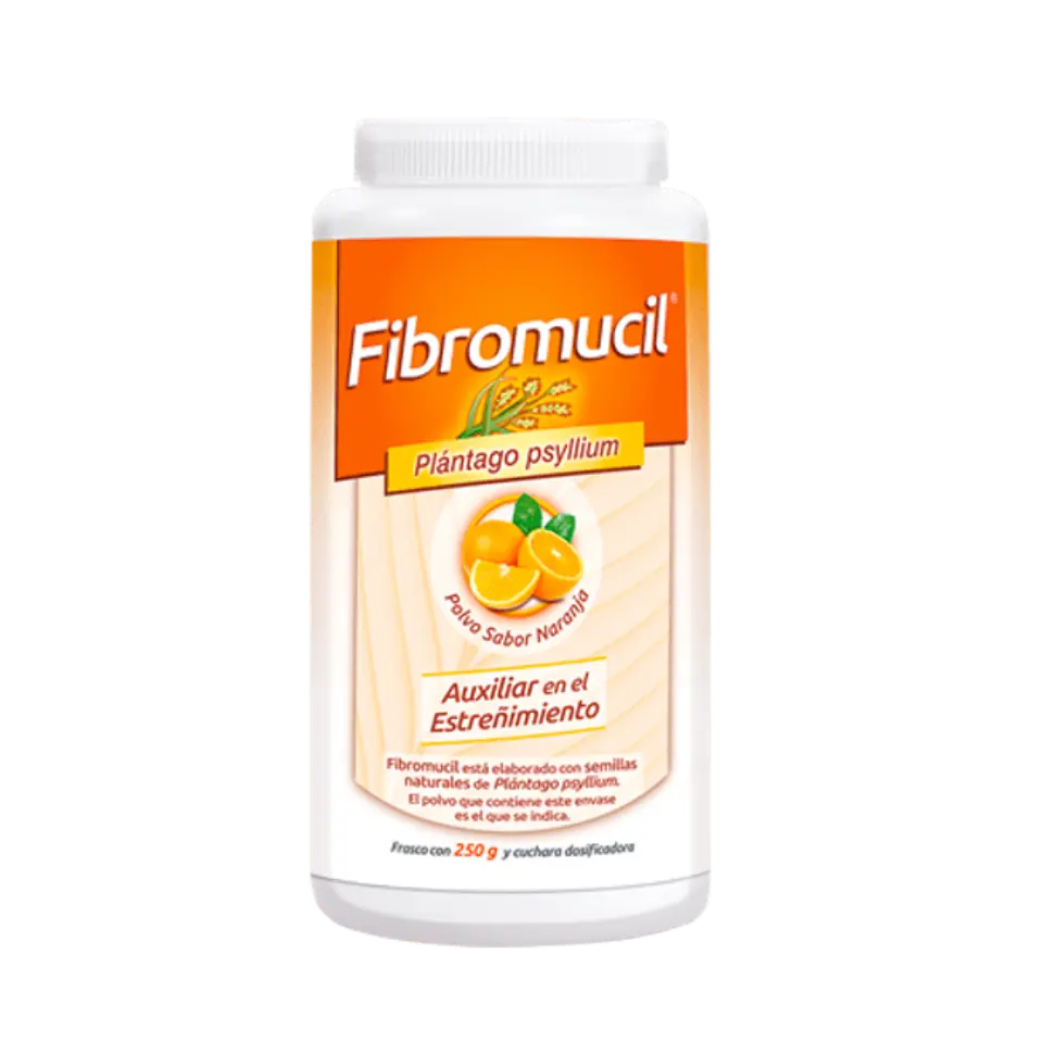 FIBROMUCIL 250 G SABOR NARANJA