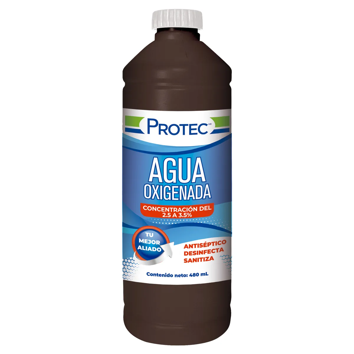 AGUA OXIGENADA PROTEC/480 ML