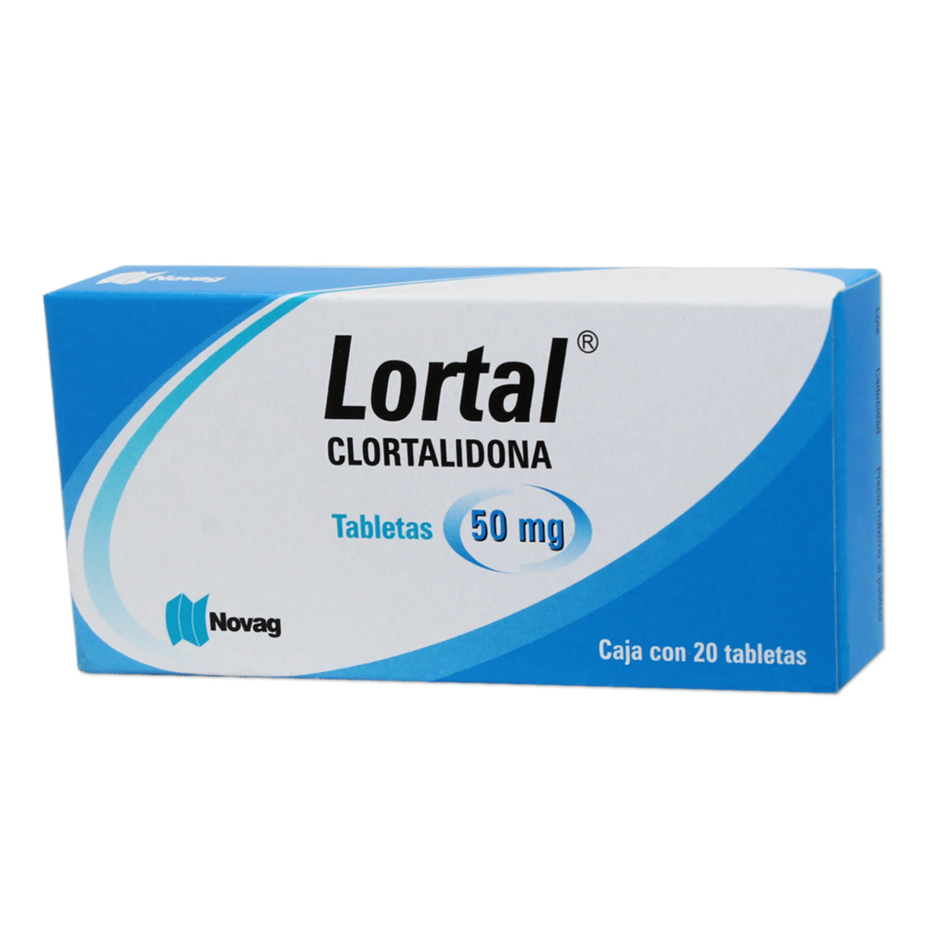 LORTAL 50 MG -CLORTALIDONA
