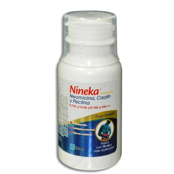 NINEKA - NEOMICINA/CAOLIN Y PECTINA