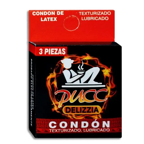 PRESERVATIVO PUCC TEXTURIZADO CARTERA DELIZZIA