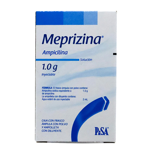 MEPRIZINA 1 GR -AMPICILINA