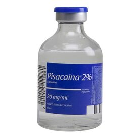 PISACAINA 2% SOLUCION AMPULA