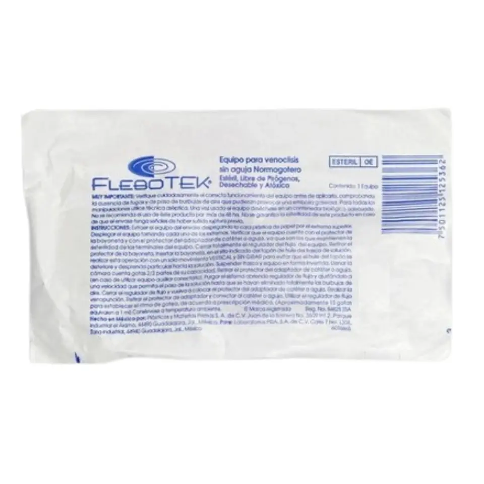 FLEBOTEK SIN AGUJA