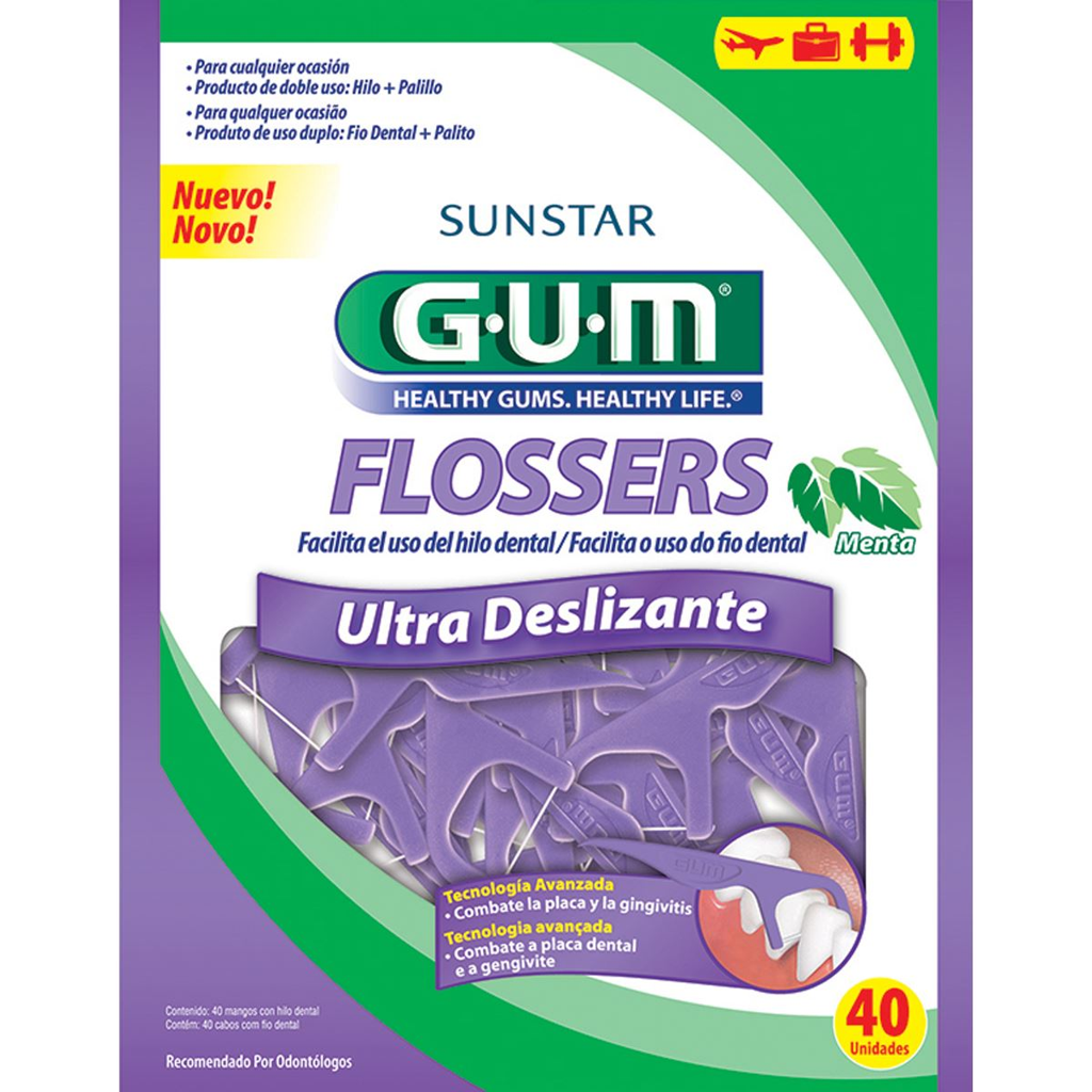 GUM FLOSSER ULTRA DESLIZANTE