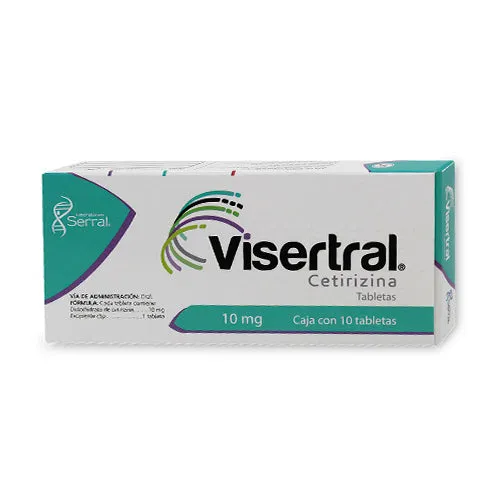 VISERTRAL 10 MG.