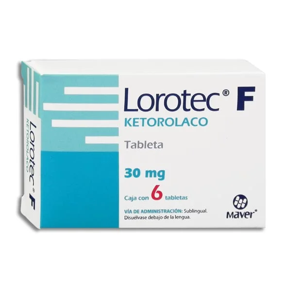 LOROTEC F 30 MG