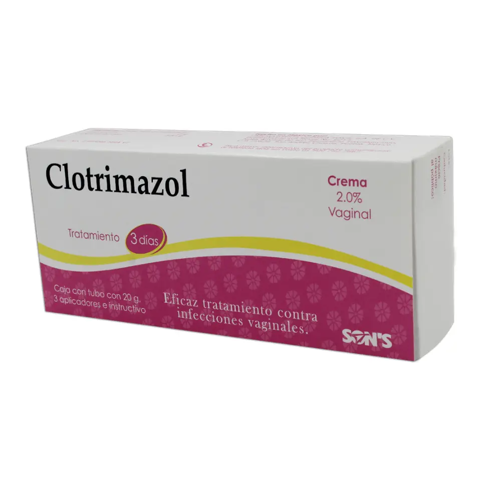 CLOTRIMAZOL VAGINAL C/3 APLICADORES - SONS