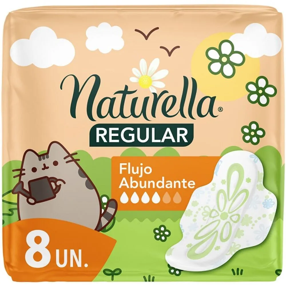 NATURELLA REGULAR C/ALAS TOALLAS