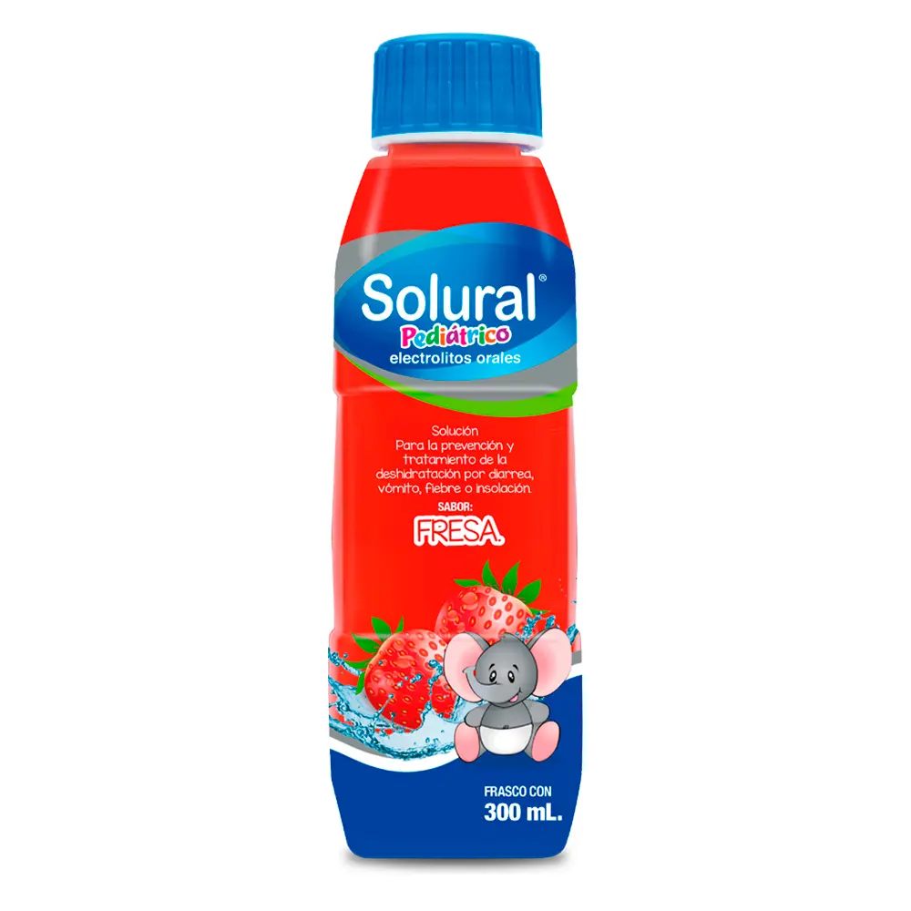 SOLURAL PEDIATRICO FRESA (ELECTROLITOS)