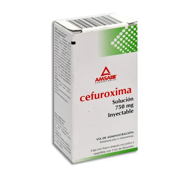 CEFUROXIMA INNYECTABLE 750 MG.