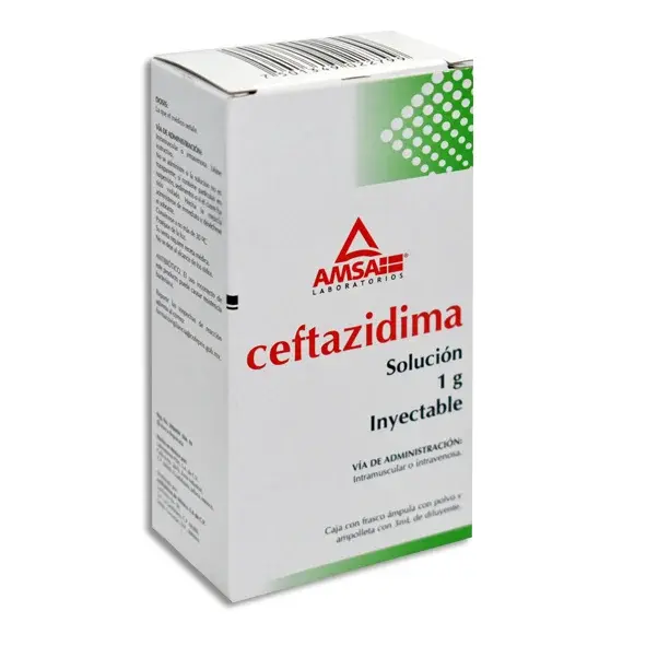CEFTAZIDIMA 1 G IV/IM