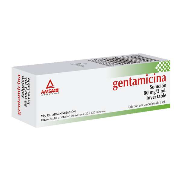 GENTAMICINA 80 MG