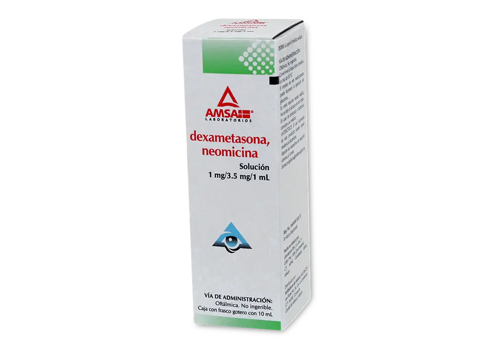 DEXAMETASONA, NEOMICINA C/10 ML OFT