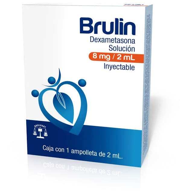 BRULIN 8 MG C/2 ML