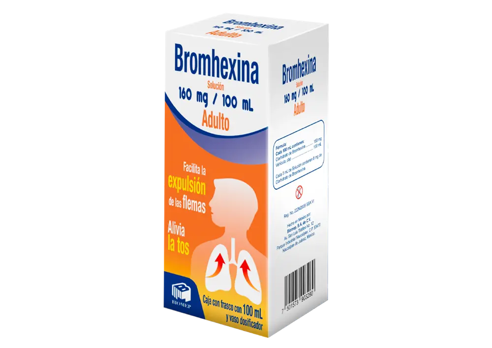 BROMHEXINA ADULTO 160 MG