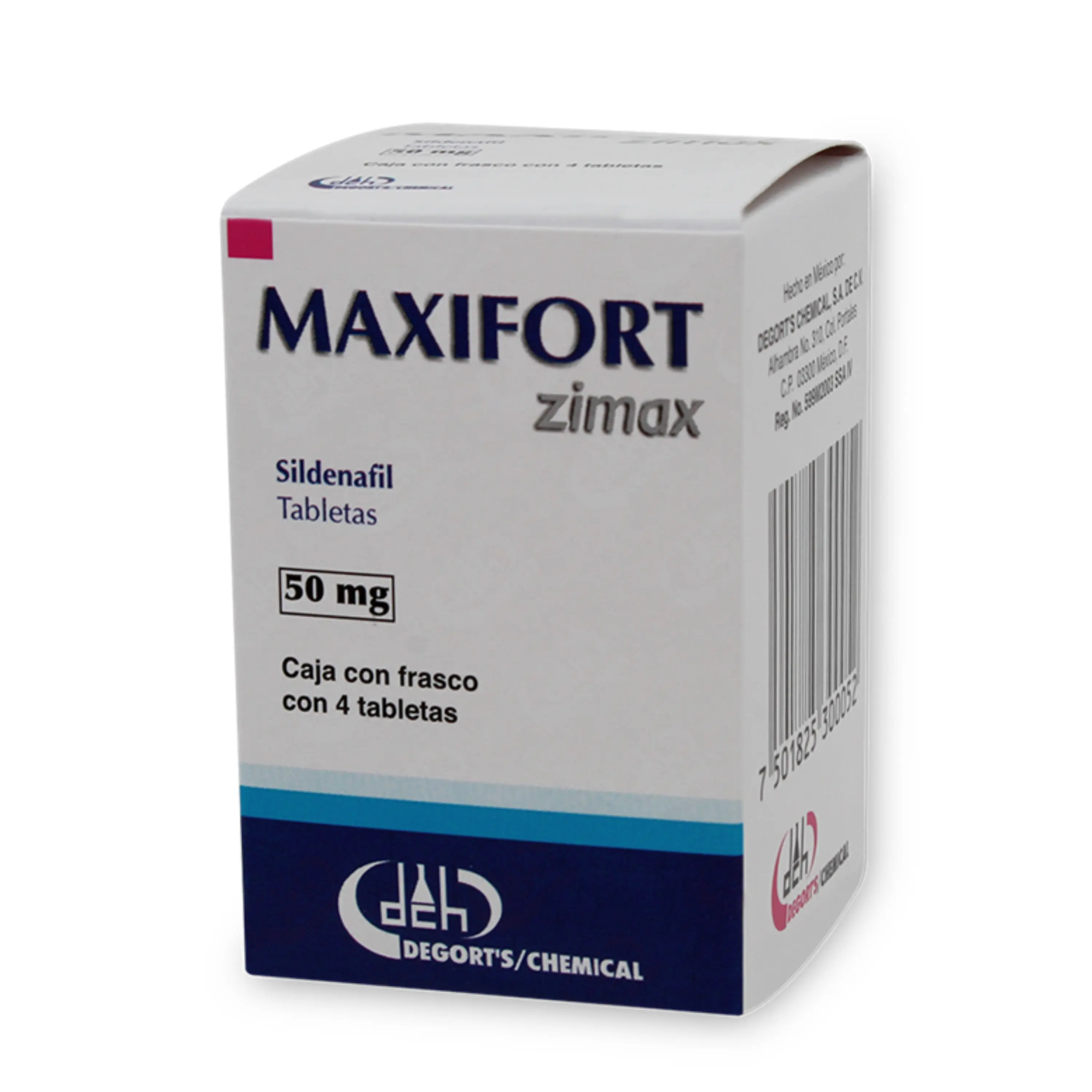 MAXIFORT 50 MG C/4 TABS