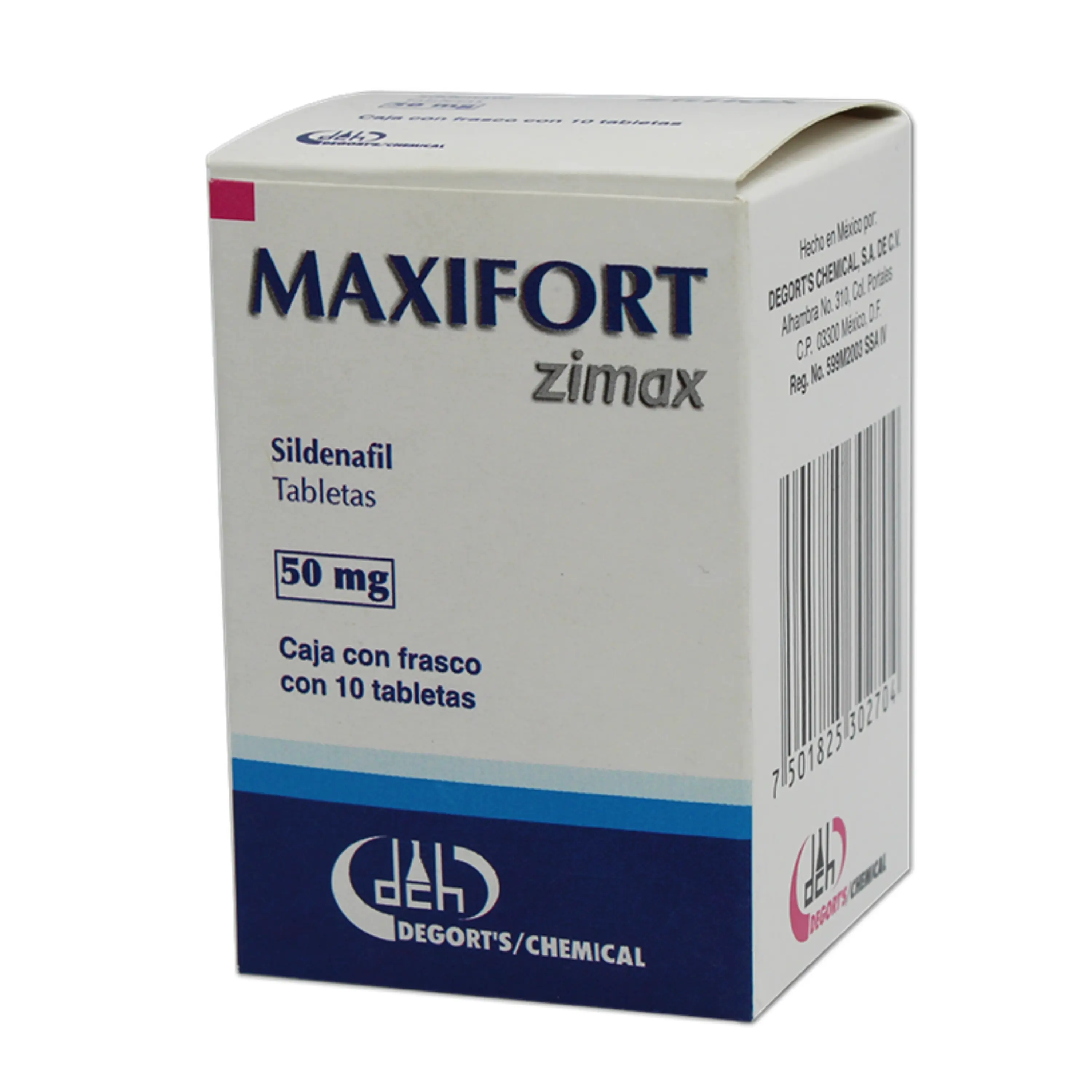 MAXIFORT 50 MG C/10 TABS