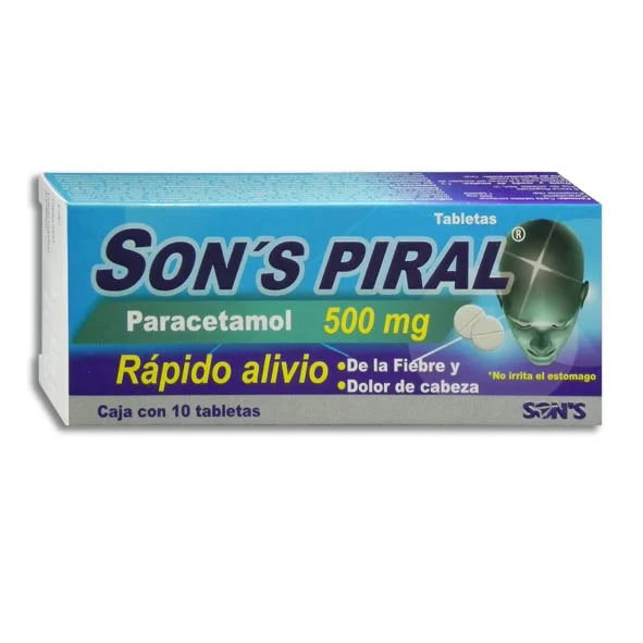 SONS PIRAL 500 MG