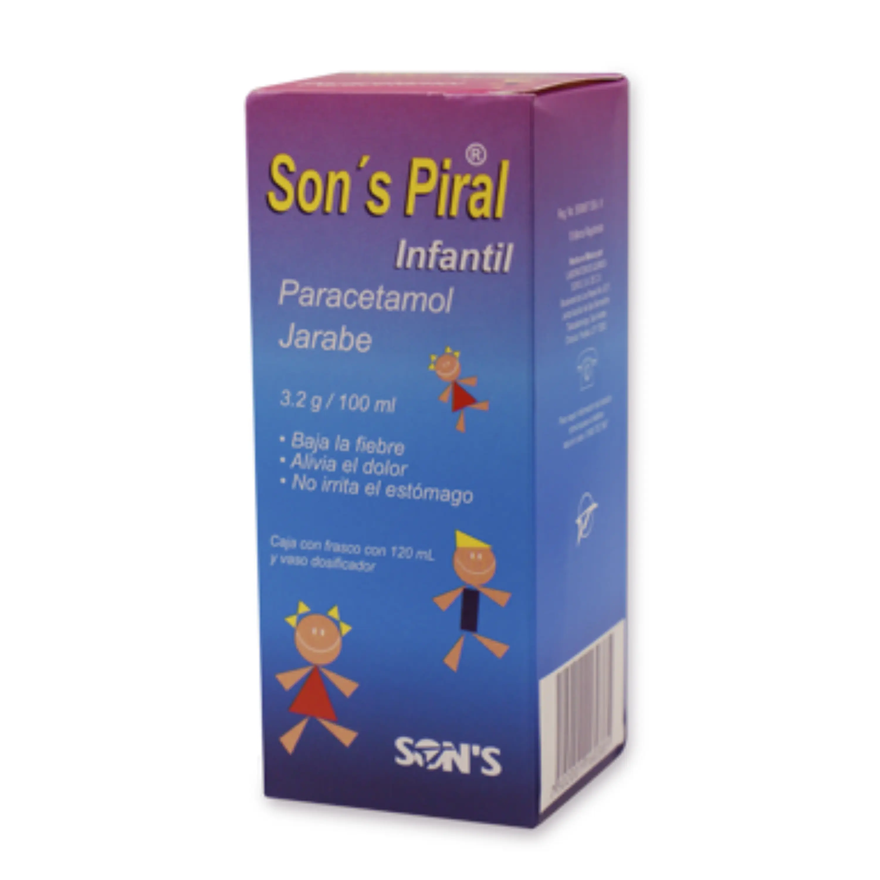 SONS PIRAL - PARACETAMOL