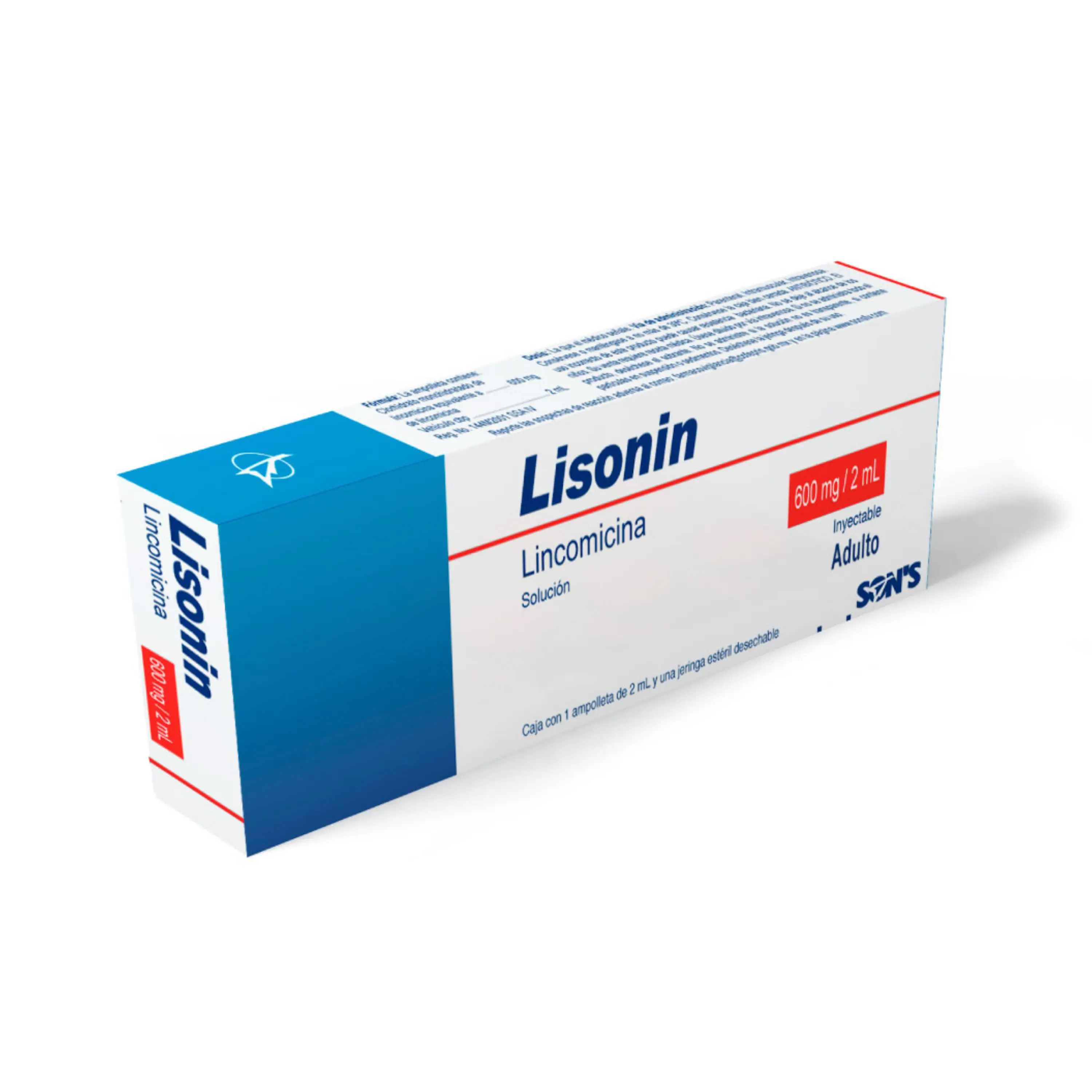 LISONIN AD. INYEC. 600 MG