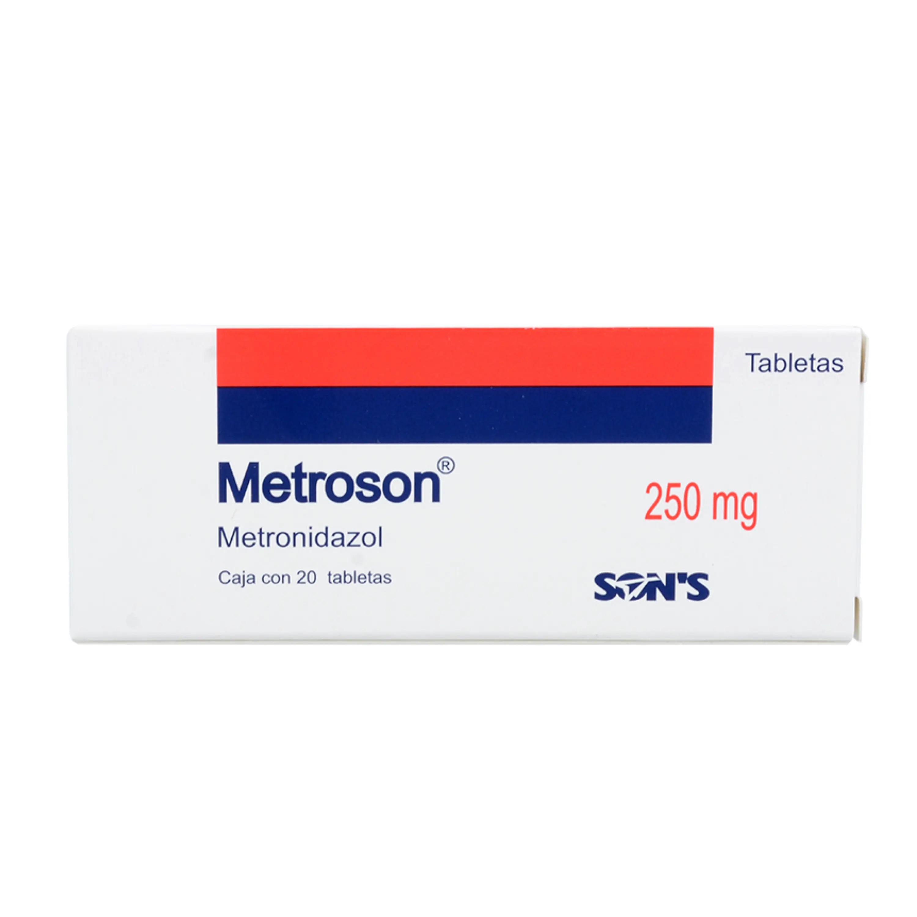 METROSON 250 MG -METRONIDAZOL