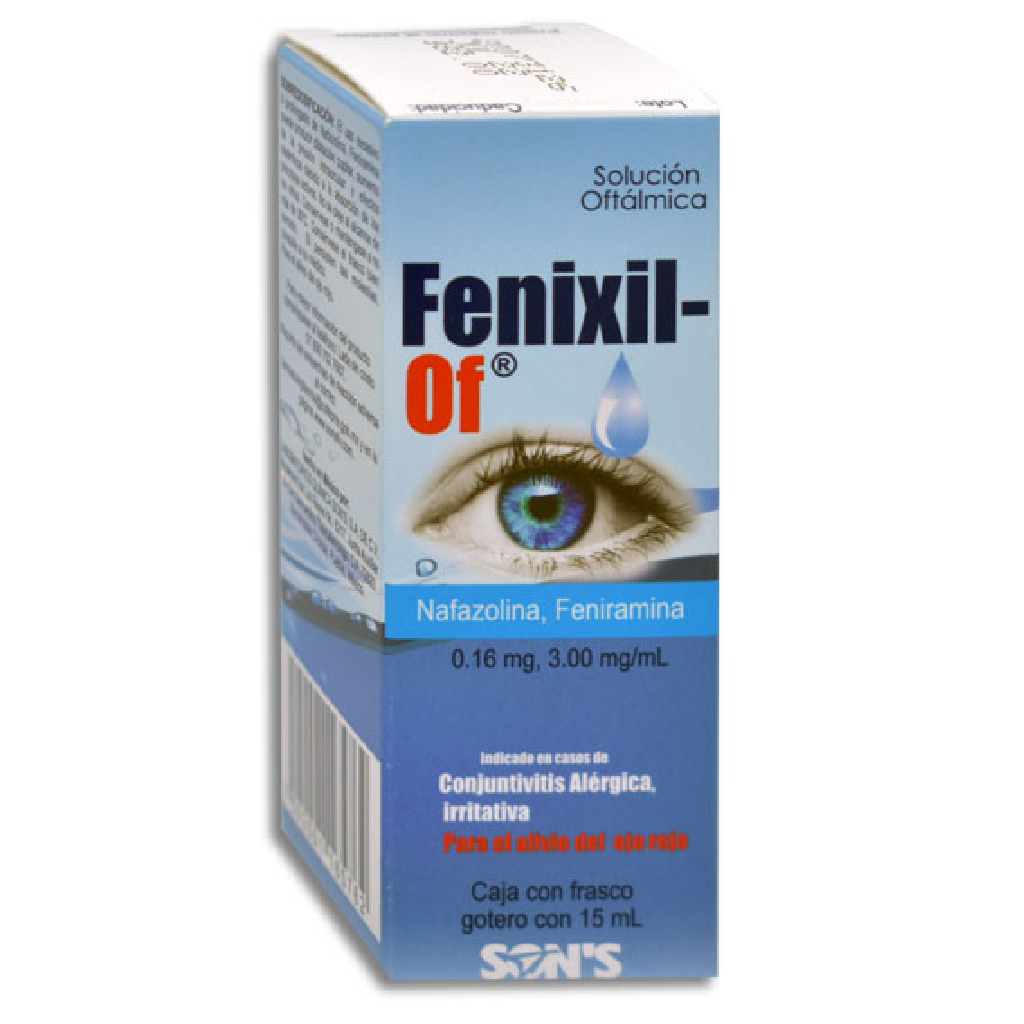 FENIXIL-OF - NAFAZOLINA/FENIRAMINA