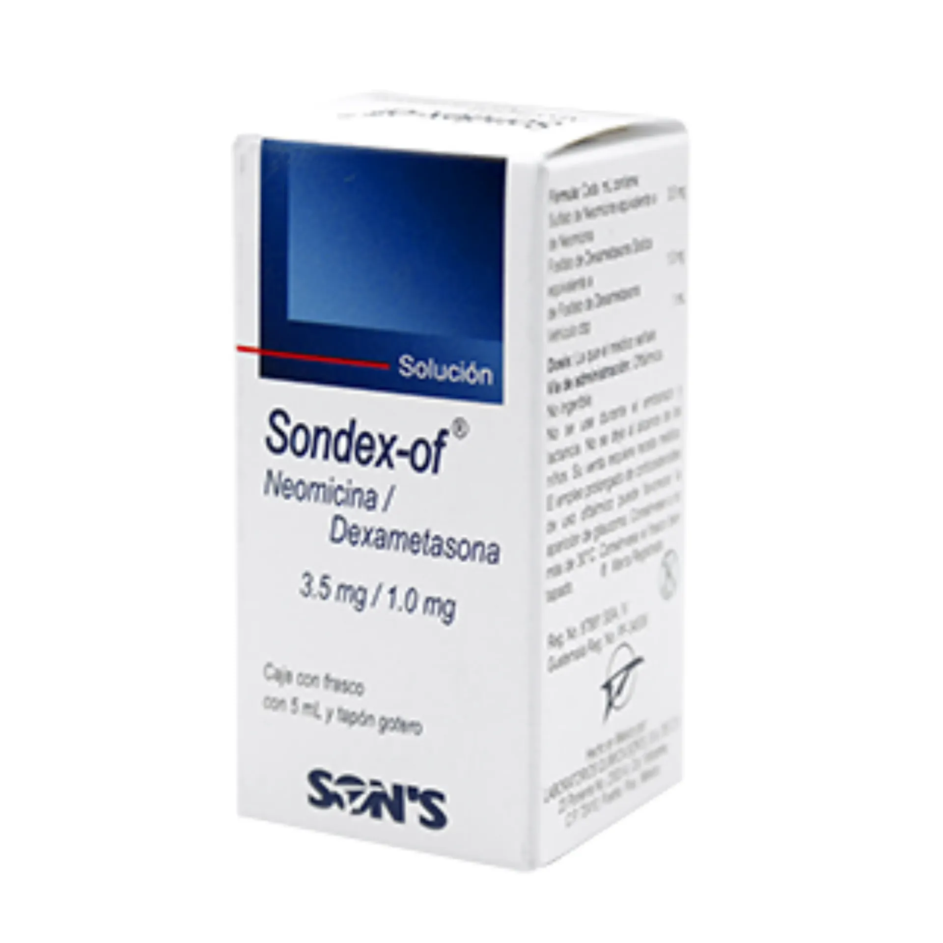 SONDEX-OF - NEOMICINA/DEXAMETASONA