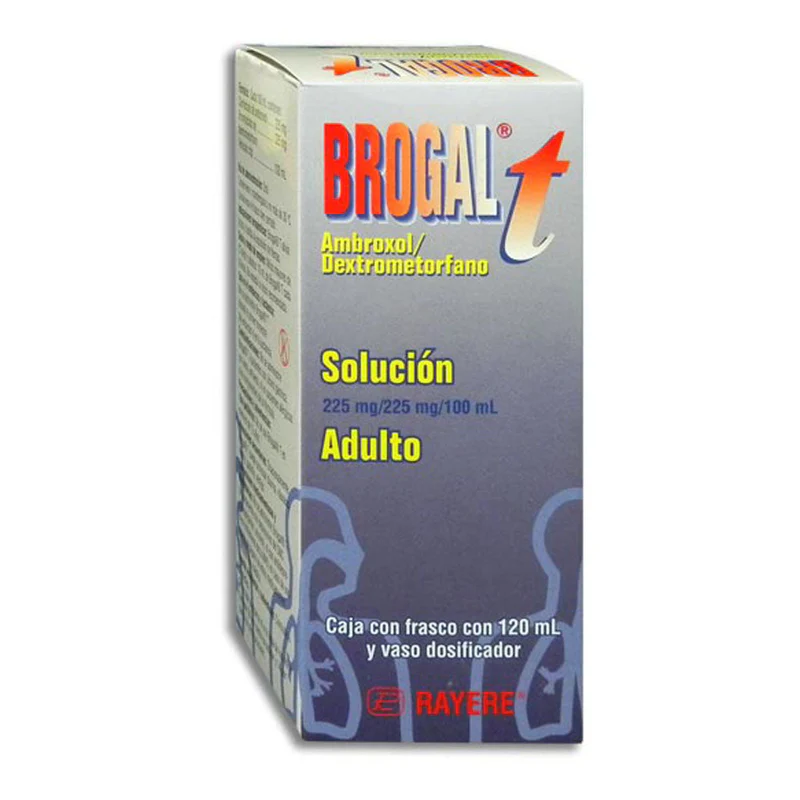 BROGAL T ADULTO . - AMBROXOL/DEXTROMETORFANO