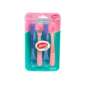 SET DE CUCHARAS P/BEBE NIÑA