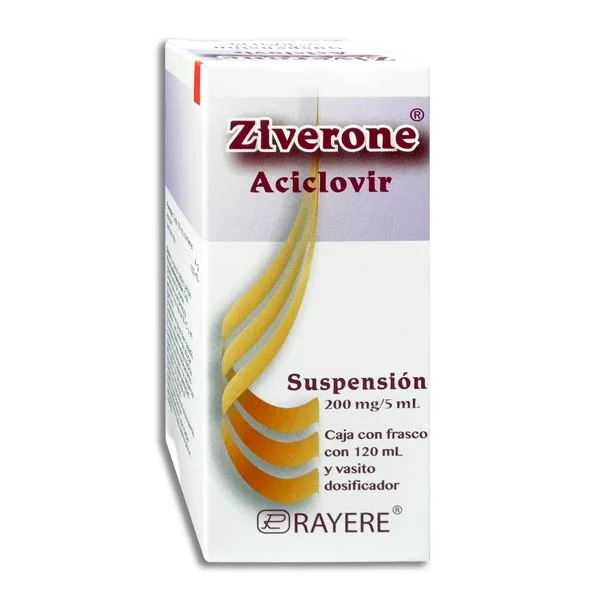 ZIVERONE 200 MG/ 120 ML- ACICLOVIR