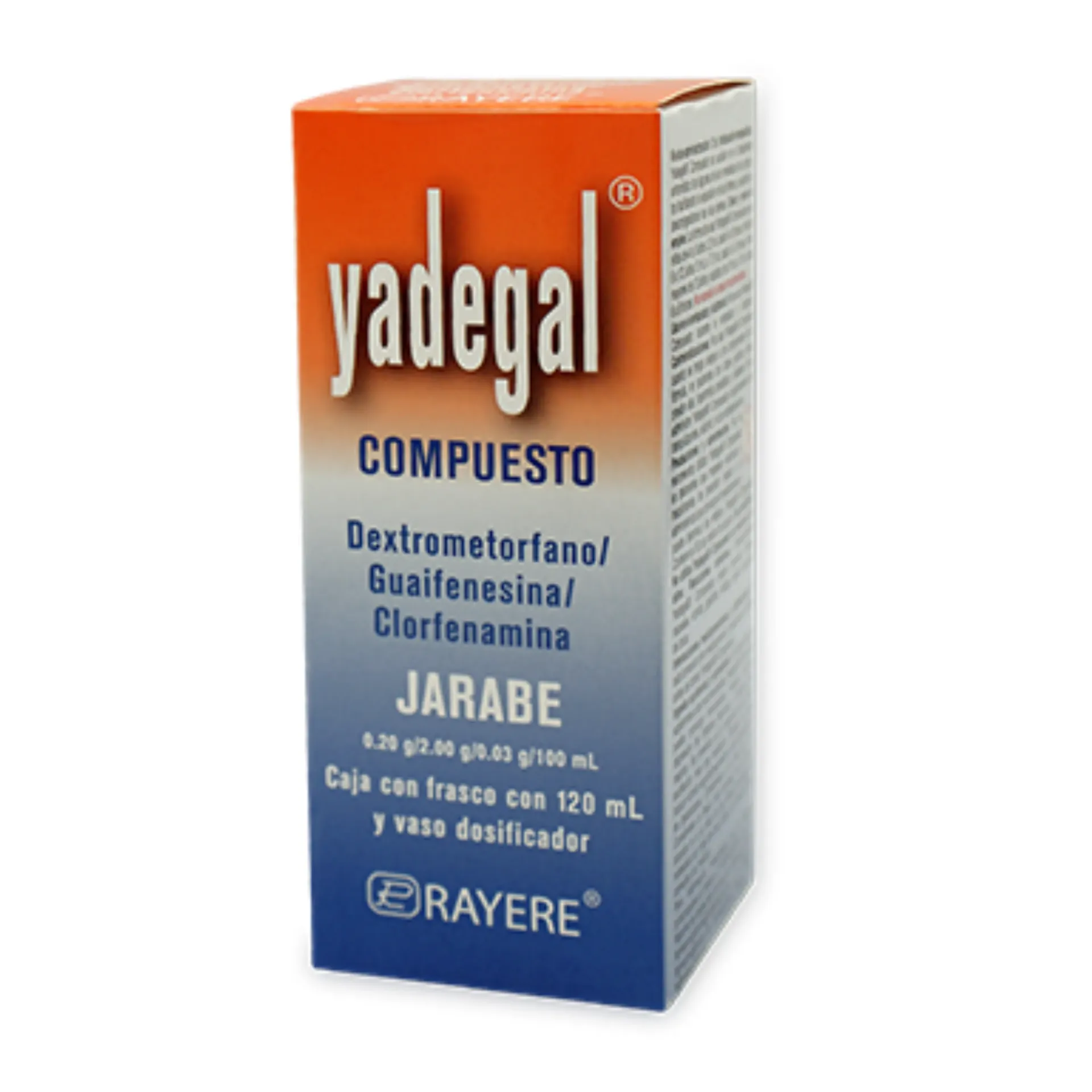 YADEGAL - DEXTROMET/GUAIFE/CLORFEN
