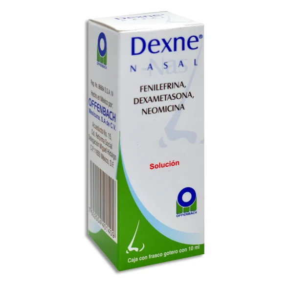 DEXNE NASAL 100/350/250MGX100
