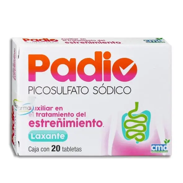 PADIO 5MG (PICOSULFATO SODICO)