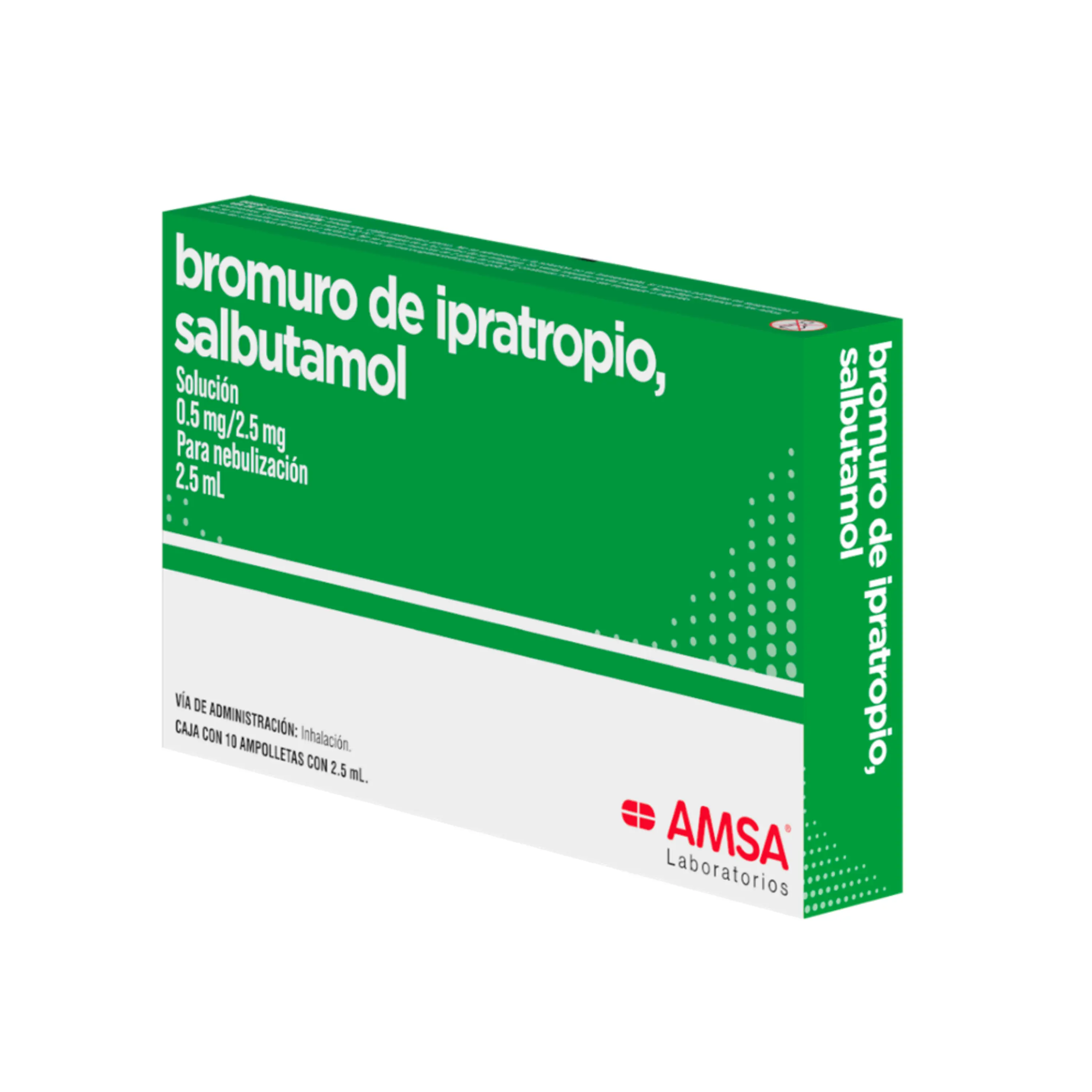 IPRATROPIO, SALBUTAMOL 0.5- P/NEB 10