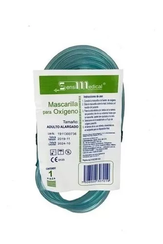 MASCARILLA PARA OXIGENO ADULTO- SENSIMEDICAL