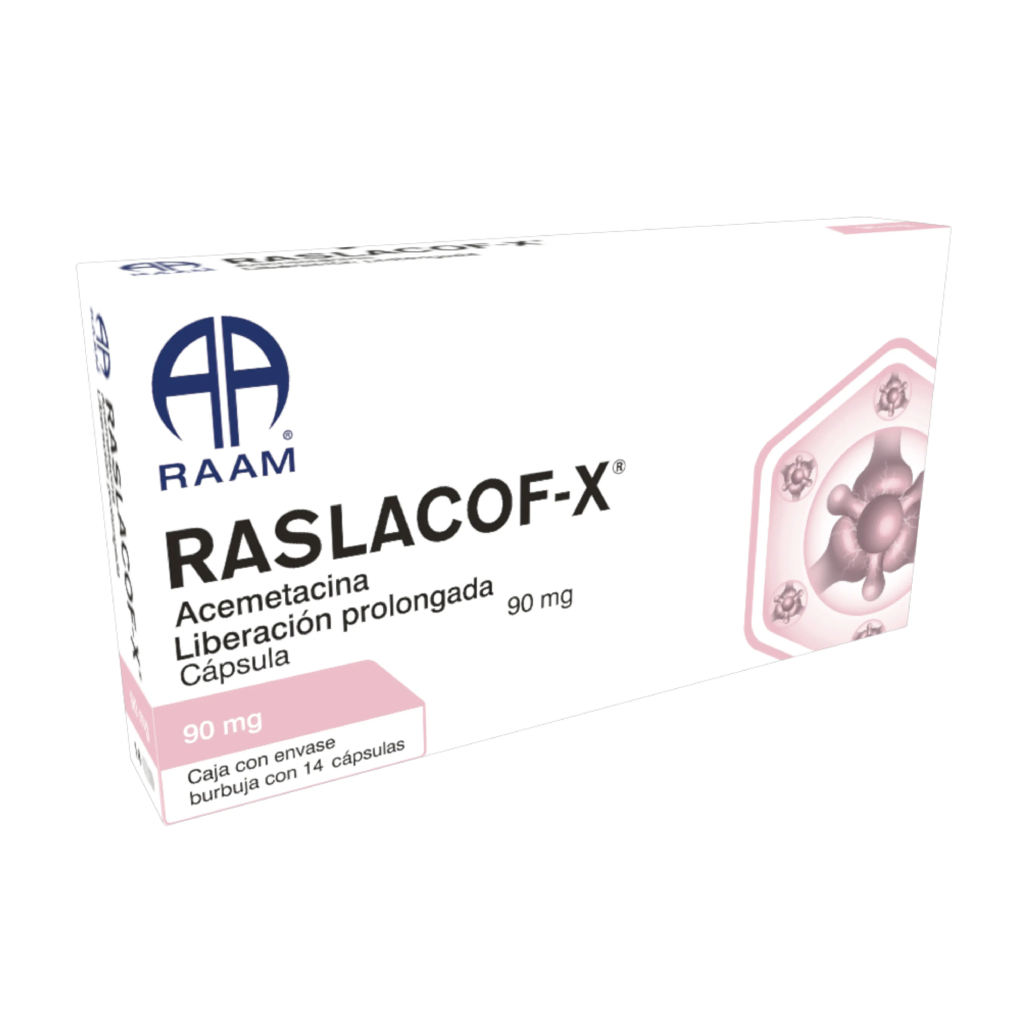 RASLACOF-X 90 MG CÁPSULAS- ACEMETACINA